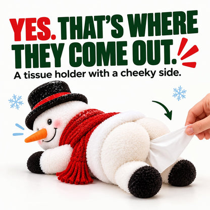 🎁Last Day 49% OFF🔥⛄Funny Christmas Snowman Tissue Holder