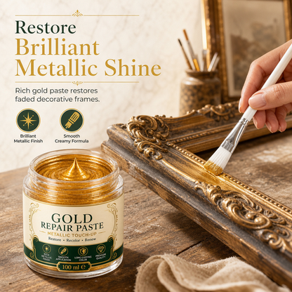 🎁Last Day 49% OFF🔥✨ Gold Metallic Restoration Paste – Restore & Refresh Your Home Decor 🎨