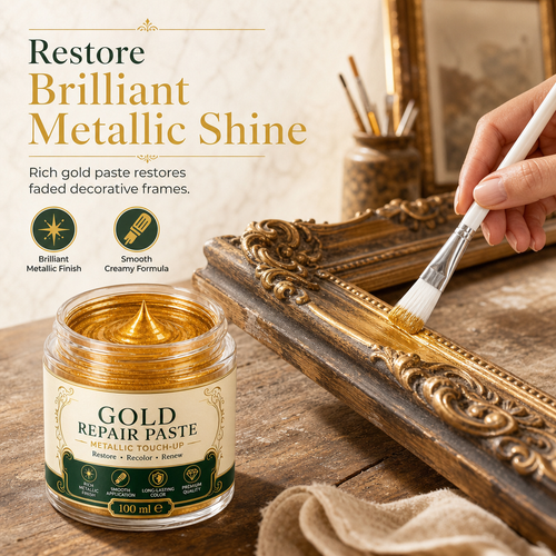 🎁Last Day 49% OFF🔥✨ Gold Metallic Restoration Paste – Restore & Refresh Your Home Decor 🎨
