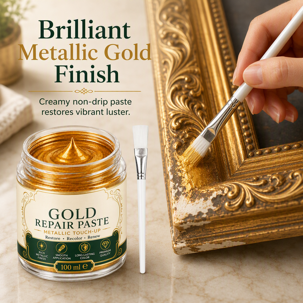 🎁Last Day 49% OFF🔥✨ Gold Metallic Restoration Paste – Restore & Refresh Your Home Decor 🎨