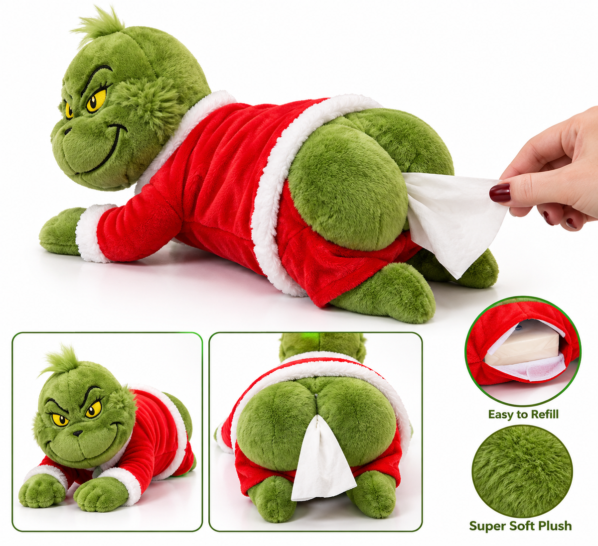 ✨Christmas gift 50%OFF🎁The Grumpy Bum Tissue Holder
